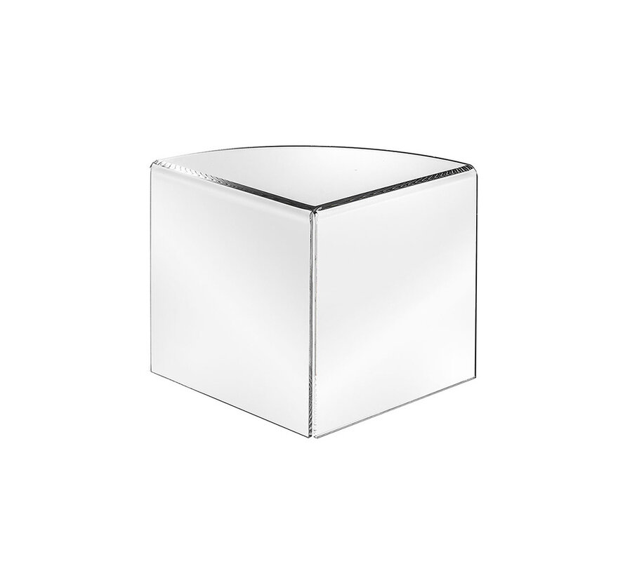 Support de produits en coin de table