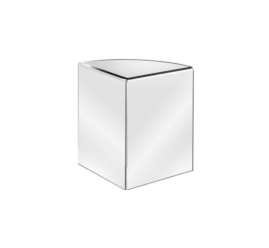 Support de produits en coin de table