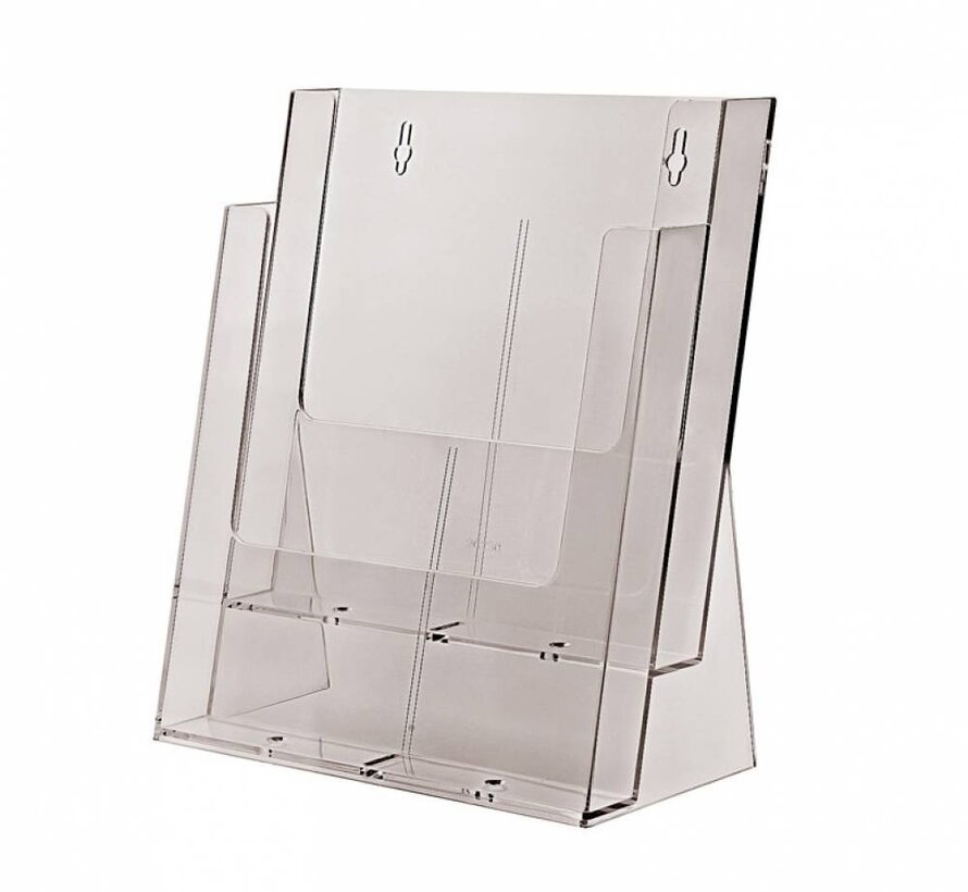 Porte-brochure 2 compartiments Universum