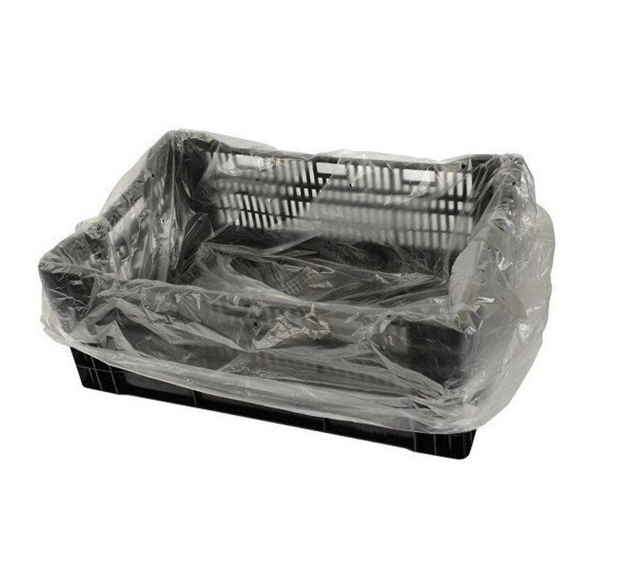 LDPE kratzakken 60 + 40 x 80 cm