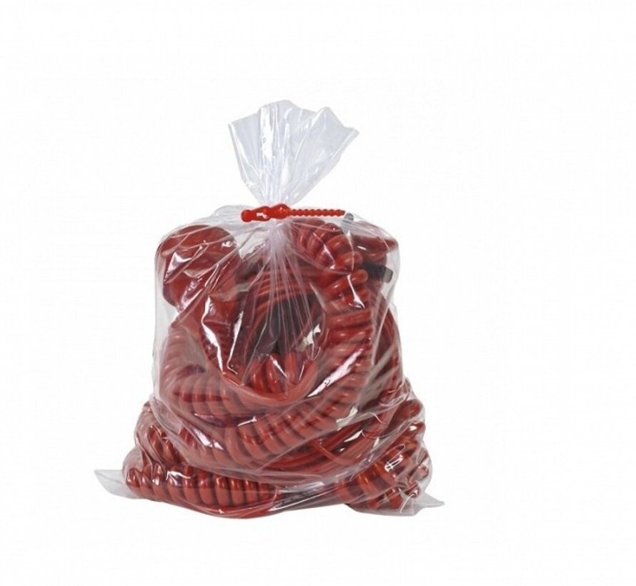 LDPE vlakke polyzakken 25 x 65 cm