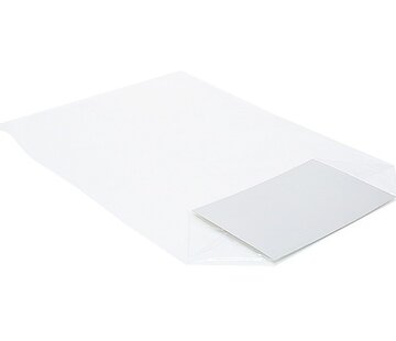 PP kruisbodemzakken met bodemkarton 250 x 375 mm 35 my