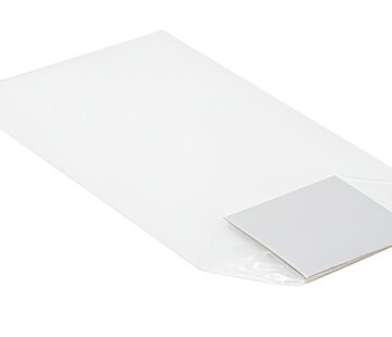 PP kruisbodemzakken met bodemkarton 90 x 160 mm 35 my
