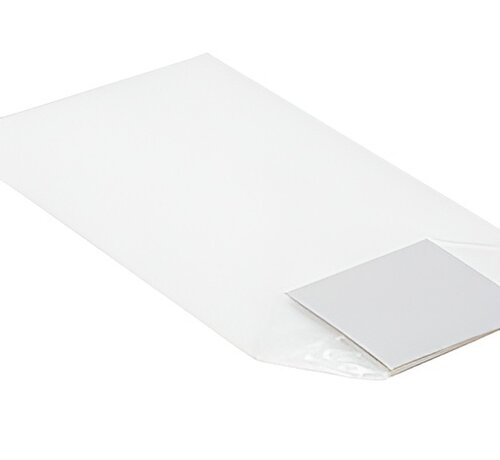 PP kruisbodemzakken met bodemkarton 90 x 160 mm 35 my
