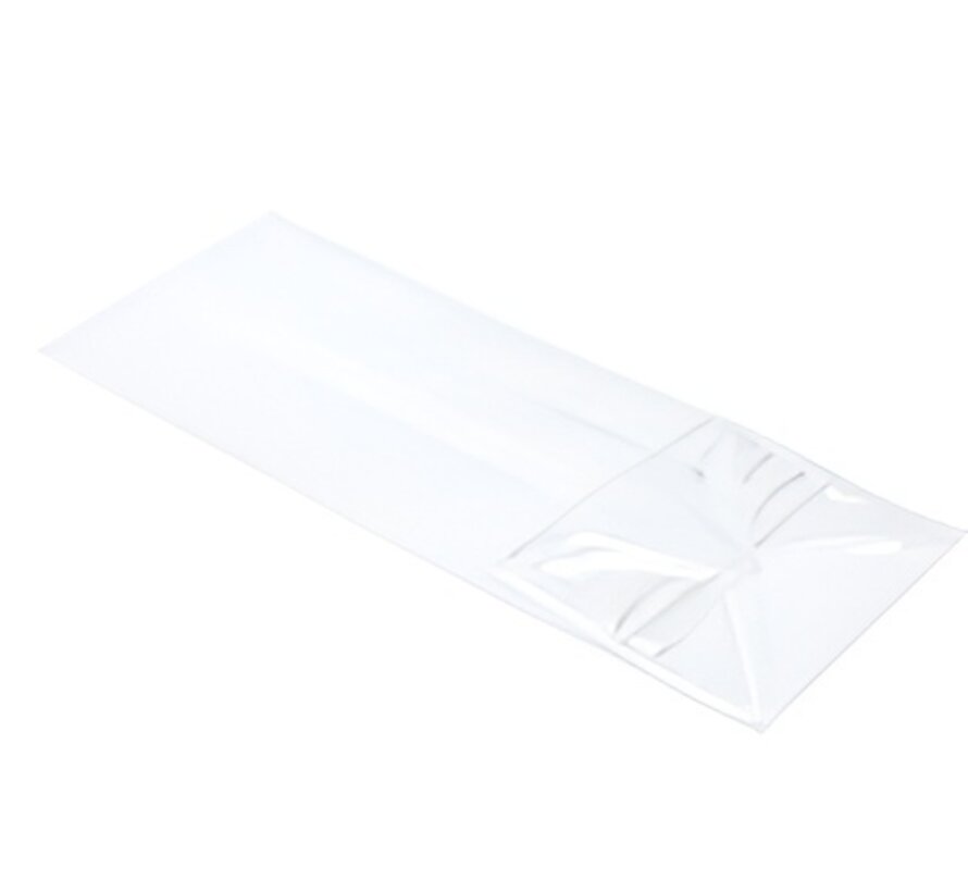 PP blokbodemzakken EXTRA HELDER 100 + 60 x 280 mm 40 my