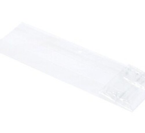 PP blokbodemzakken EXTRA HELDER 80 + 50 x 250 mm 40 my