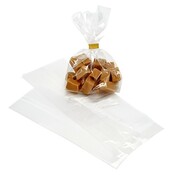 PP zijvouwzakken 100 + 80 x 350 mm 30 my