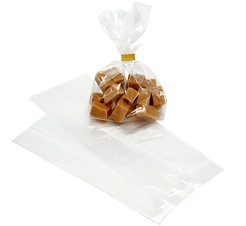 PP zijvouwzakken 100 + 80 x 350 mm 30 my