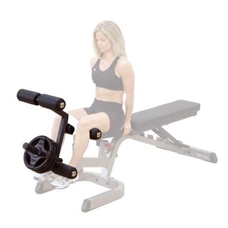 Body-Solid Glda3 leg extension en curl att.