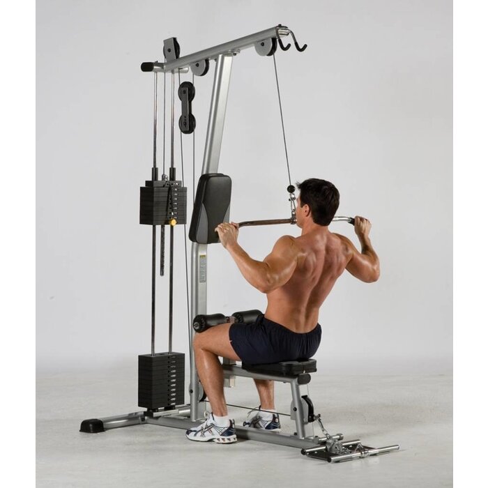 Crossmaxx Clm-855ws lat machine + gewichten