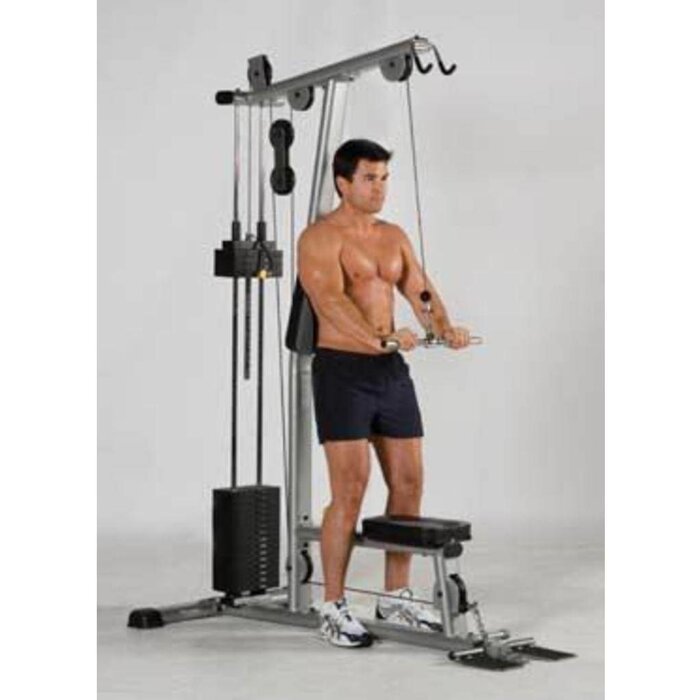 Crossmaxx Clm-855ws lat machine + gewichten