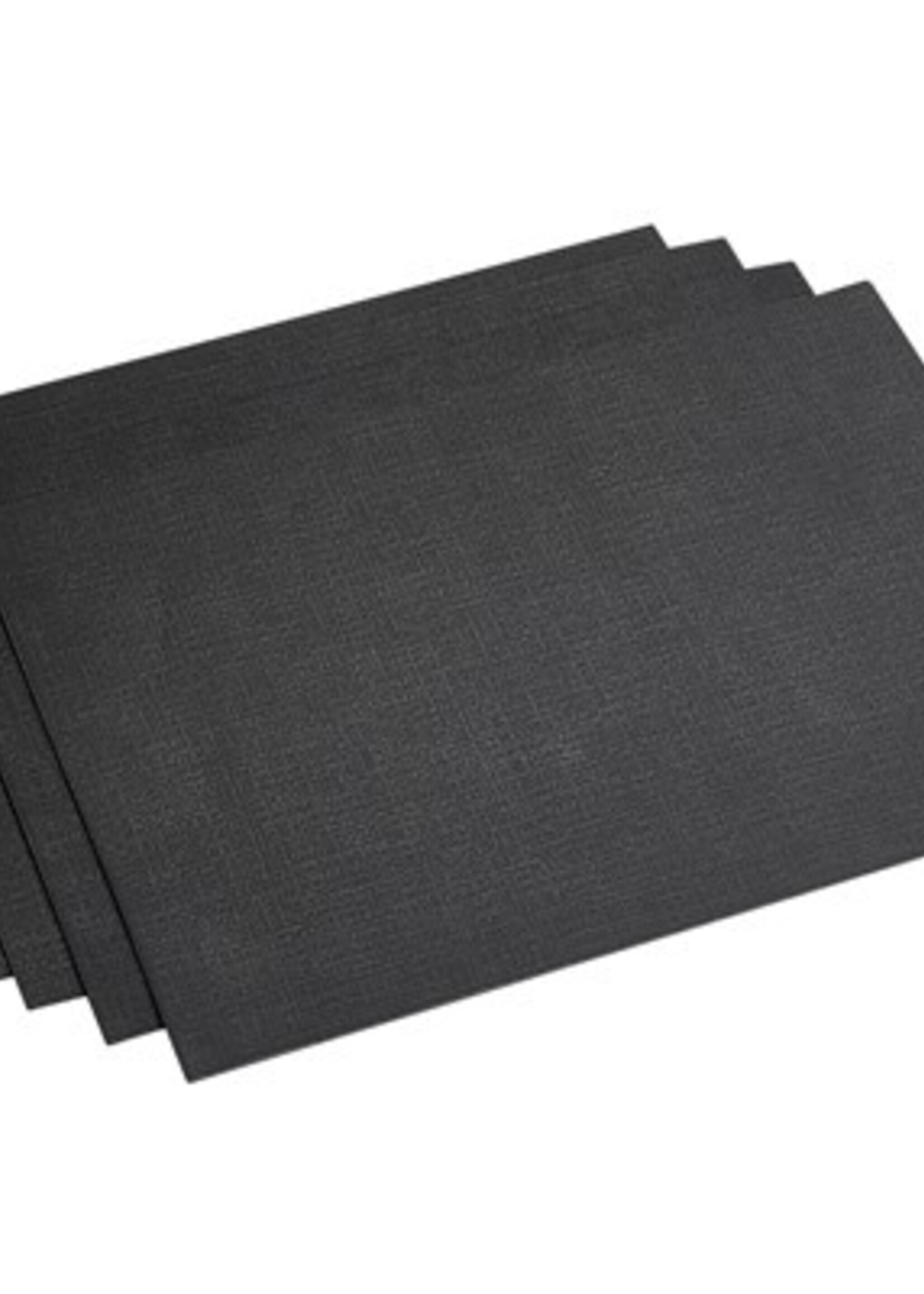 Culi1 Placemat rechthoek zwart - set van 4
