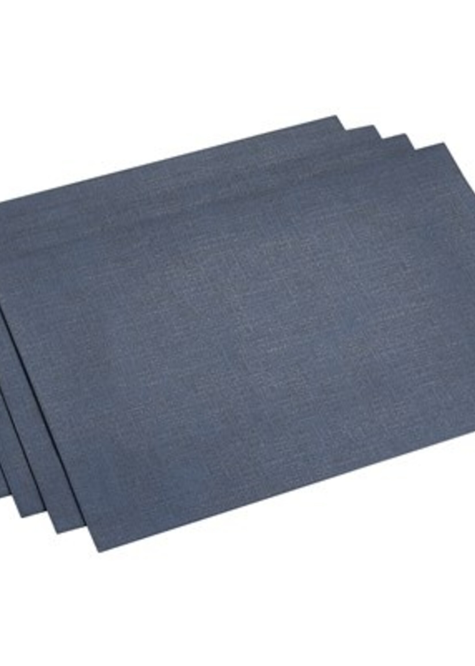 Culi1 Placemat rechthoek donkerblauw - set van 4