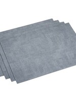 Culi1 Placemat rechthoek lichtblauw - set van 4