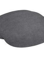 Culi1 Placemat ovaal antraciet - set van 4