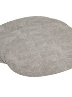 Culi1 Placemat ovaal lichtgrijs - set van 4