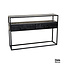 Benoa Jax 2 Drawer Console Table Black 120