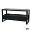 Benoa Britt 2 Drawer TV Cabinet Black 100