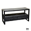 Benoa Britt 2 Drawer TV Cabinet Black 100