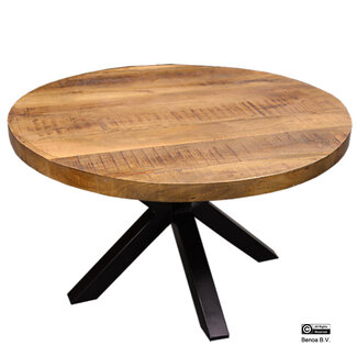 Benoa Mango Coffee Table with Spiderleg 80