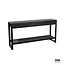 Benoa Britt 3 Drawer Sidetable Black 150