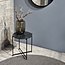 Benoa Black Marble Top Sidetable 49