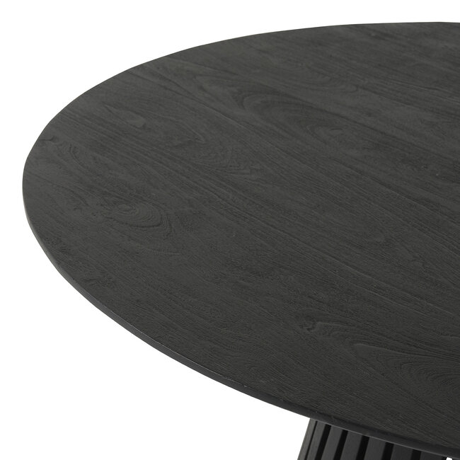 Brooz Salontafel Ø60, Acacia Black