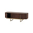 Nijwie TV dressoir 140 met 4 deuren, Mango Warm Walnut