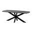 Brooz Deens ovale eettafel 230cm Akagi zwart