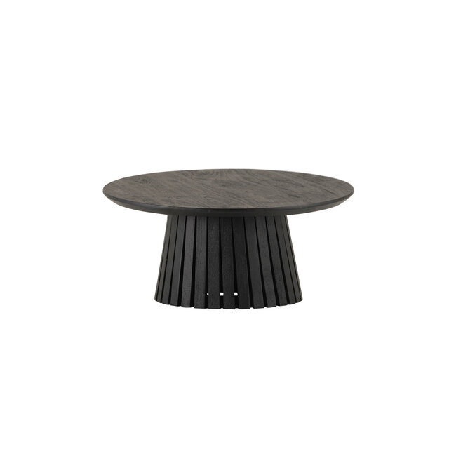 Brooz Salontafel Ø90, Acacia Black