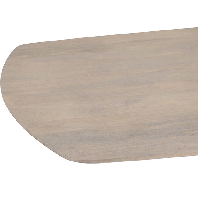 Brooz Deens oval eettafel 210 cm Akagi ashblond