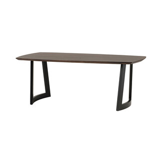 - Eetkamertafel 220, Mango Dark Walnut