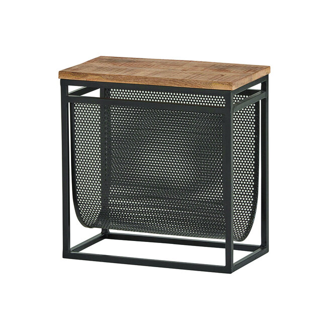 Nijwie Tijdschriftenrek met mandje