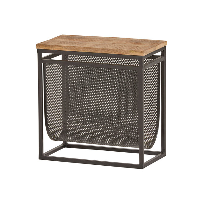 Nijwie Tijdschriftenrek met mandje