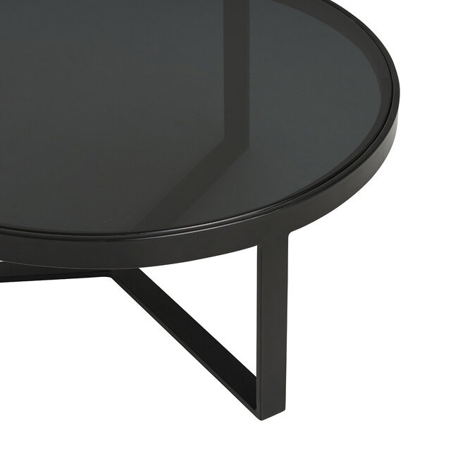 MySons Lazio salontafel glas Ø75