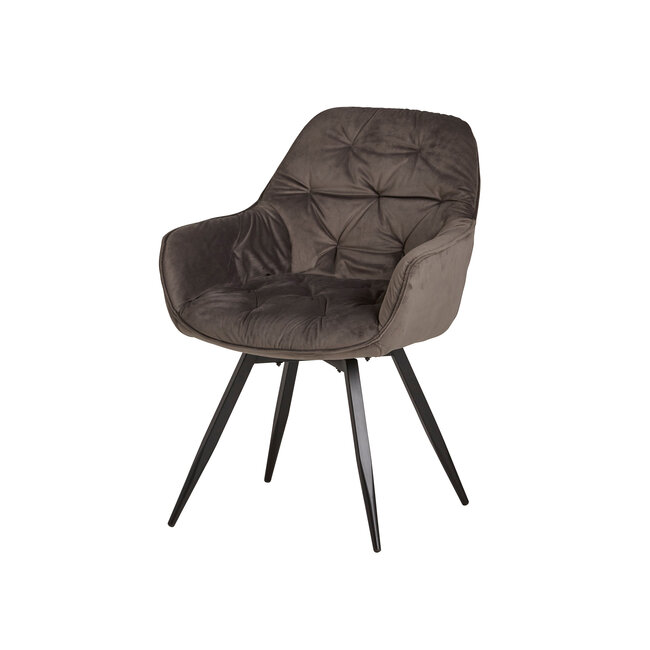 Le Chair Eetkamerstoel Vince - Guccii - Grey 4