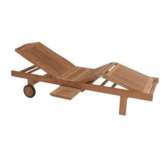 Benoa Wooden Sun Lounger