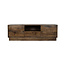 MySons TV dressoir 150 met 2 deuren, 1 lade en 1 open vak, Dark Walnut