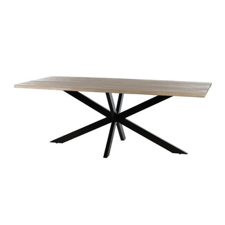 MySons Eetkamertafel 180, Acacia Weathered Wood