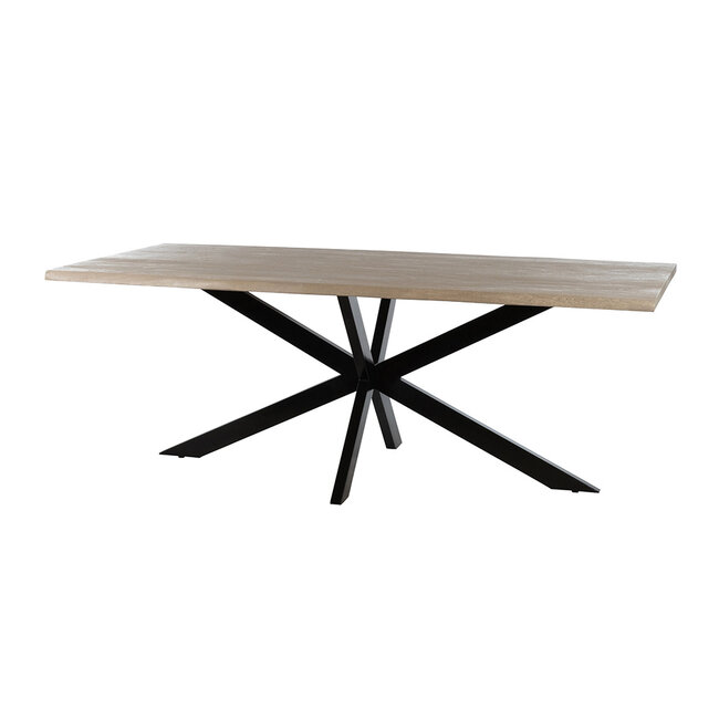 MySons Eetkamertafel 180, Acacia Weathered Wood