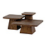 Brooz Bijzettafel 40 Stockholm Mango Brown Walnut – Compacte Design Bijzettafel