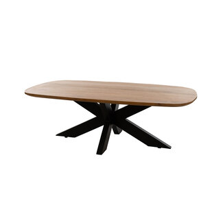 Brooz Salontafel deens ovaal 120, Mango Smooth Natural