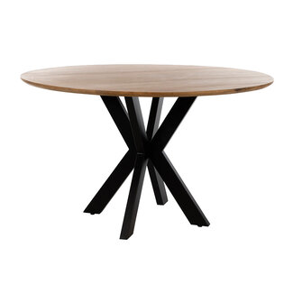 MySons Eetkamertafel Ø150, Mango Smooth Natural
