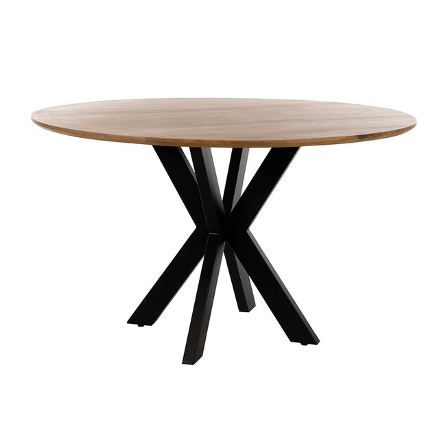 MySons Eetkamertafel Ø150, Mango Smooth Natural