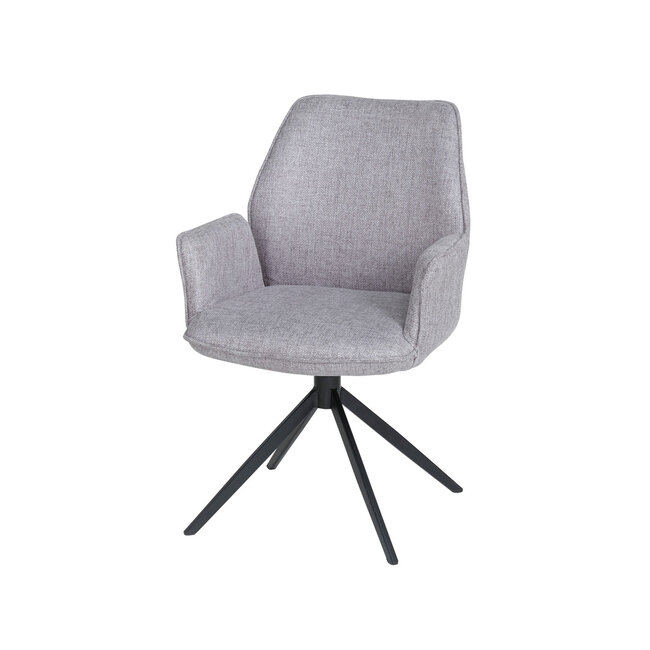 MySons Revi eetkamerstoel - draaipoot 360ARS - Lotus Grey 85  (set of 2)