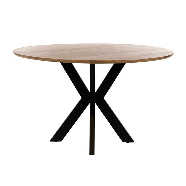 Brooz Tokio ronde eettafel Ø130 cm Mango Smooth Natural