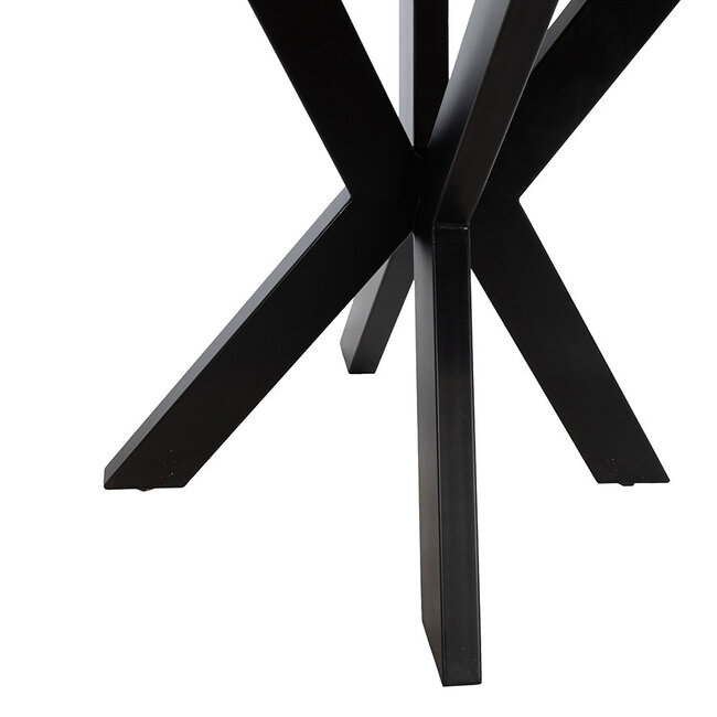 Brooz Tokio ronde eettafel Ø130 cm Mango Smooth Natural