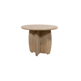 Brooz Salontafel Ø60, H45, Acacia Weathered Wood