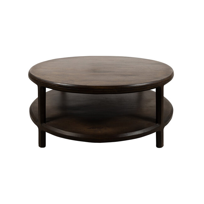 MySons Salontafel Ø100, H40, Brown Walnut