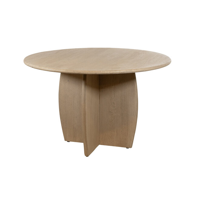 MySons Eetkamertafel Ø120, Acacia Weathered Wood